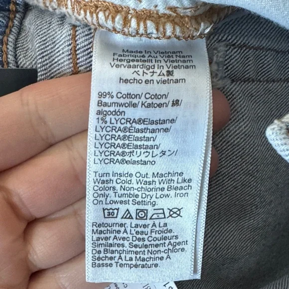 J. Crew Wide-leg cropped jean in all-day stretch NWT - Picture 7 of 9